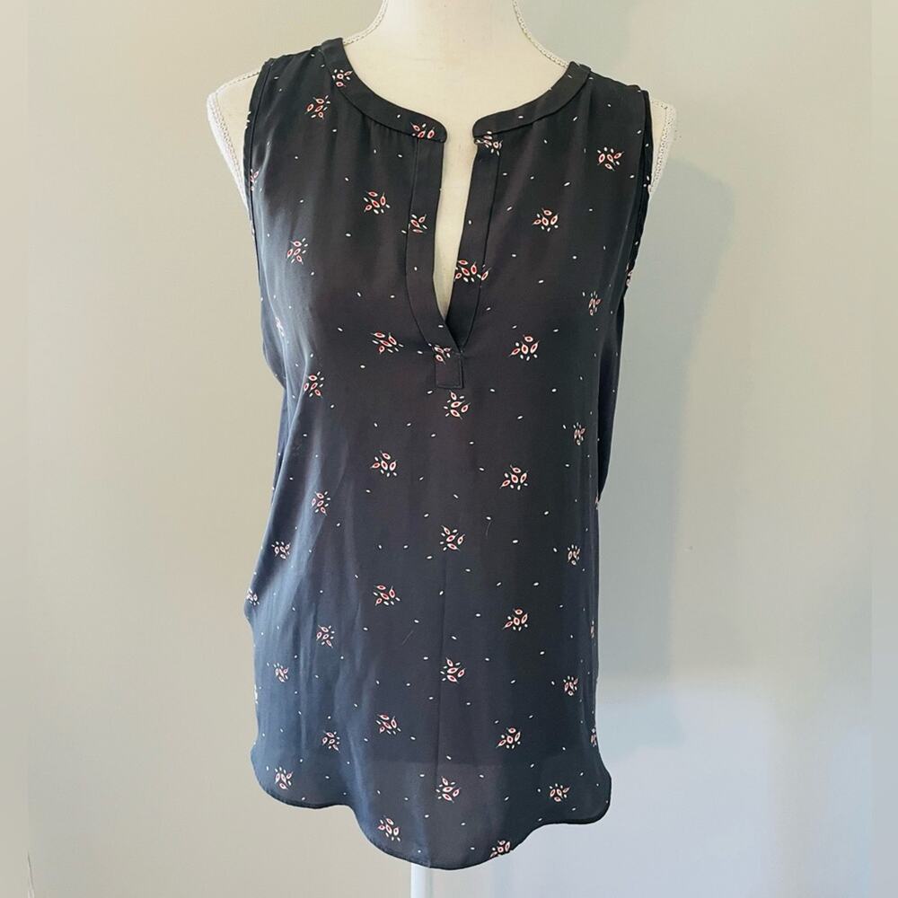 Loft Mixed Media Blouse